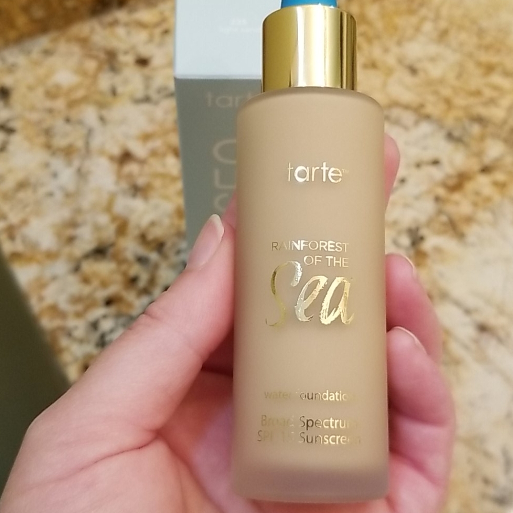 SOLD-Tarte Sea Water Foundation, light sand, NWT - Picture 5 of 6